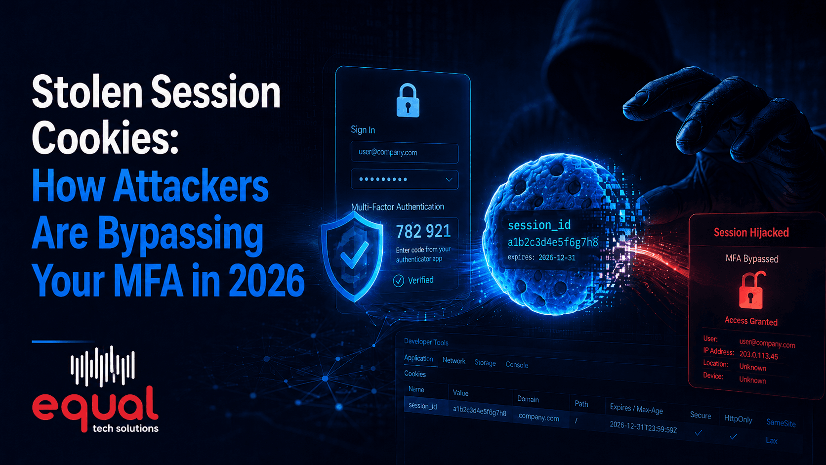 Stolen Session Cookies: How Attackers Are Bypassing Your MFA in 2026