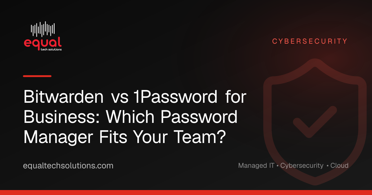 Bitwarden vs 1Password for Business: Which Password Manager Fits Your Team?